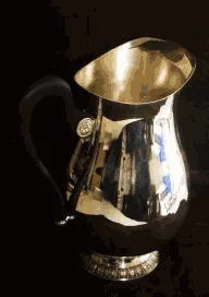 Pot à eau en argent